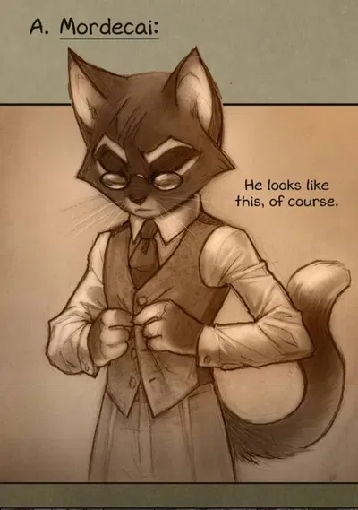 Mordecai Heller (Arranged marriage) Lackadaisy 