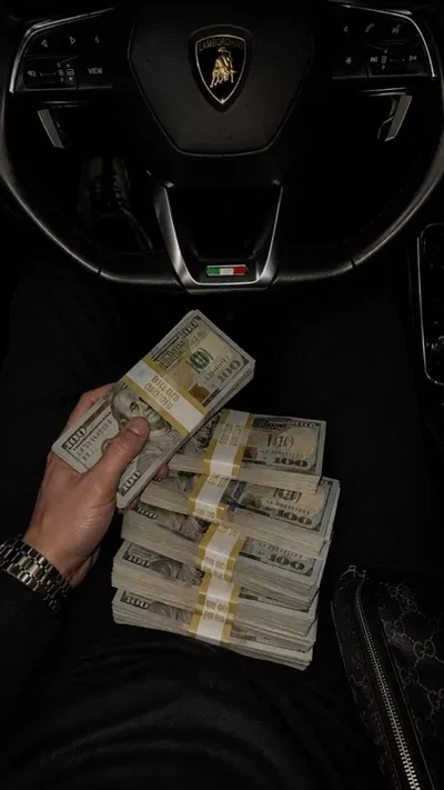 Suddenly became rich 