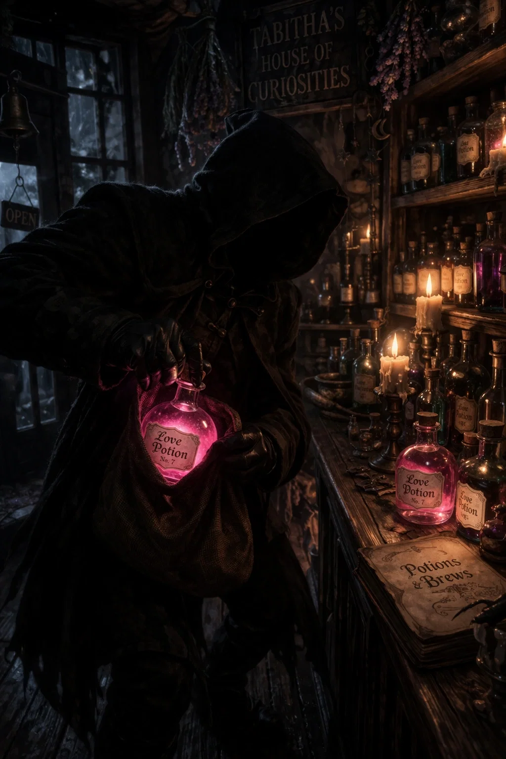 Tabitha's House of Curiosities: The Love Potion Debacle