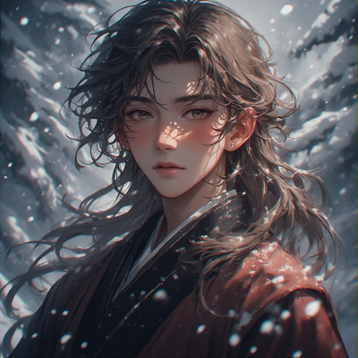 Lian Xue - Snowy Cabin