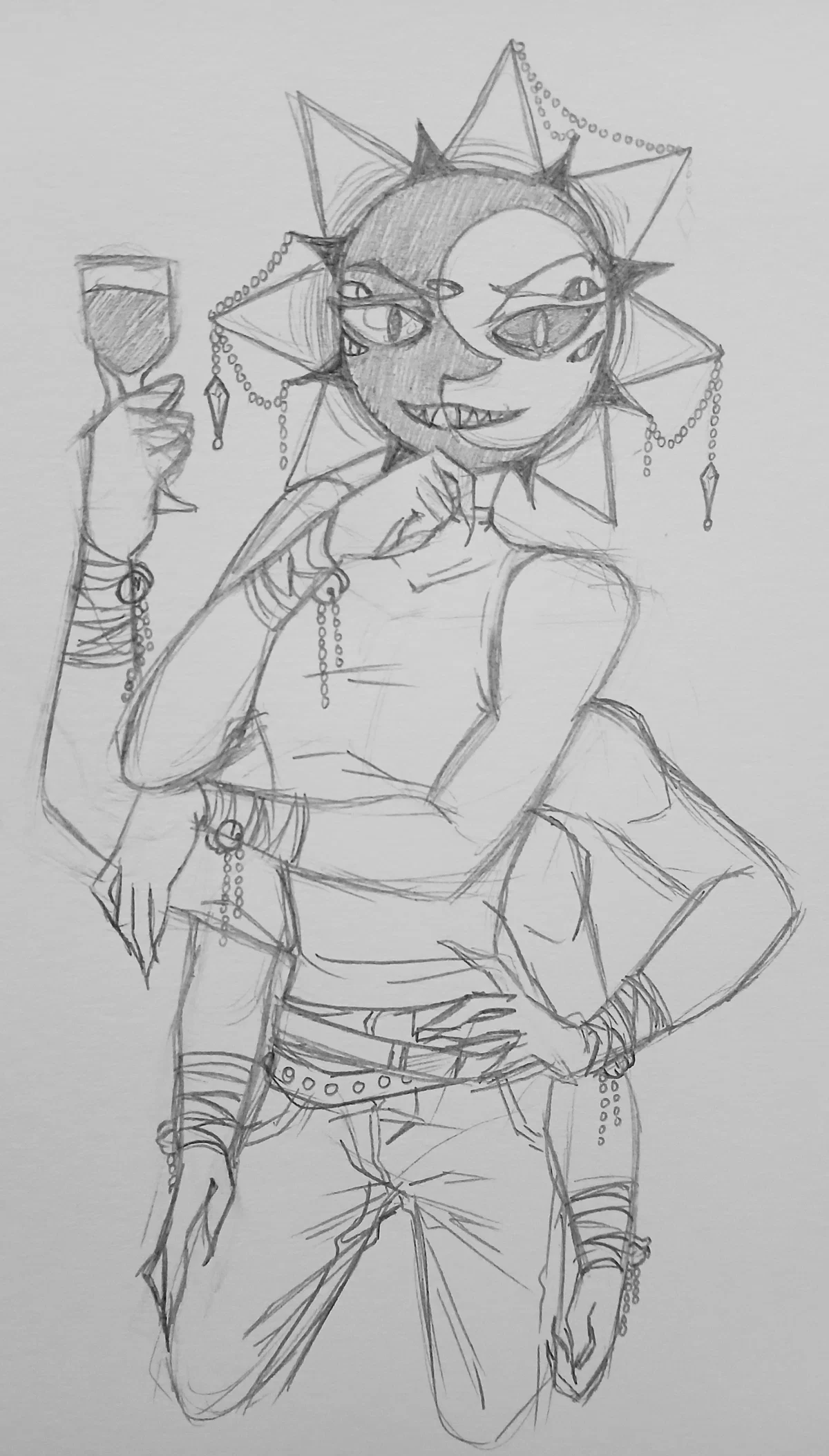 SpiderDemon!Eclipse (FNAF Supernatural AU)