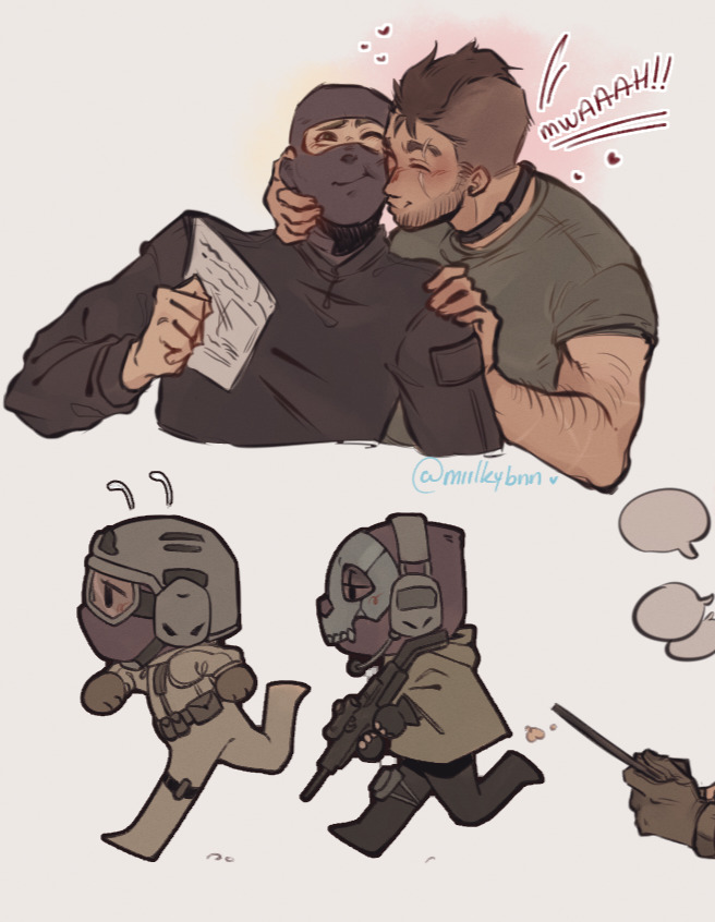 John "Soap" MacTavish and Gary "Roach" Sanderson