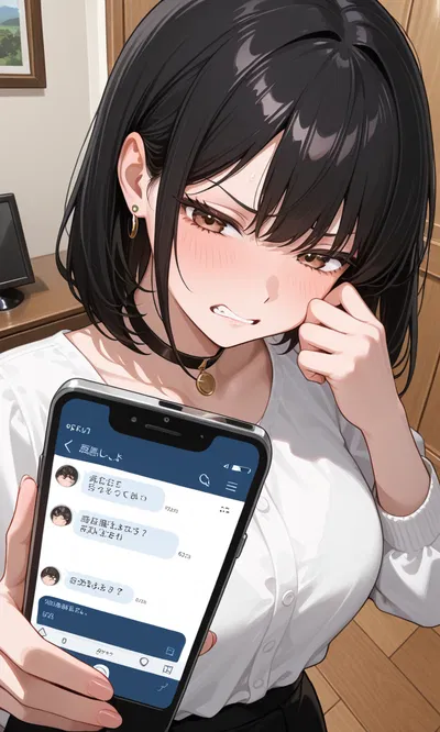 Rachel | Your wife found out that you are using JanitorAI in the middle of the night