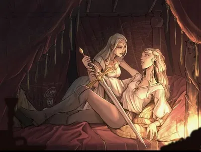 Queen Visenya & Queen Rhaenys Targaryen 