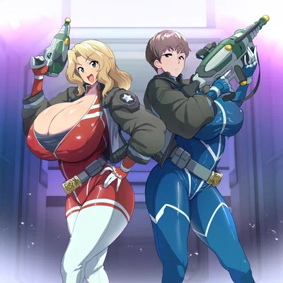 Commanders of Spaceship 33 “Saunders” 