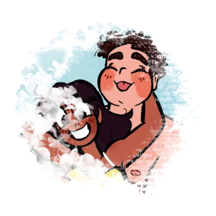 Steven cuddling with connie!