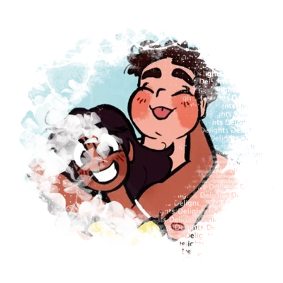 Steven cuddling with connie!