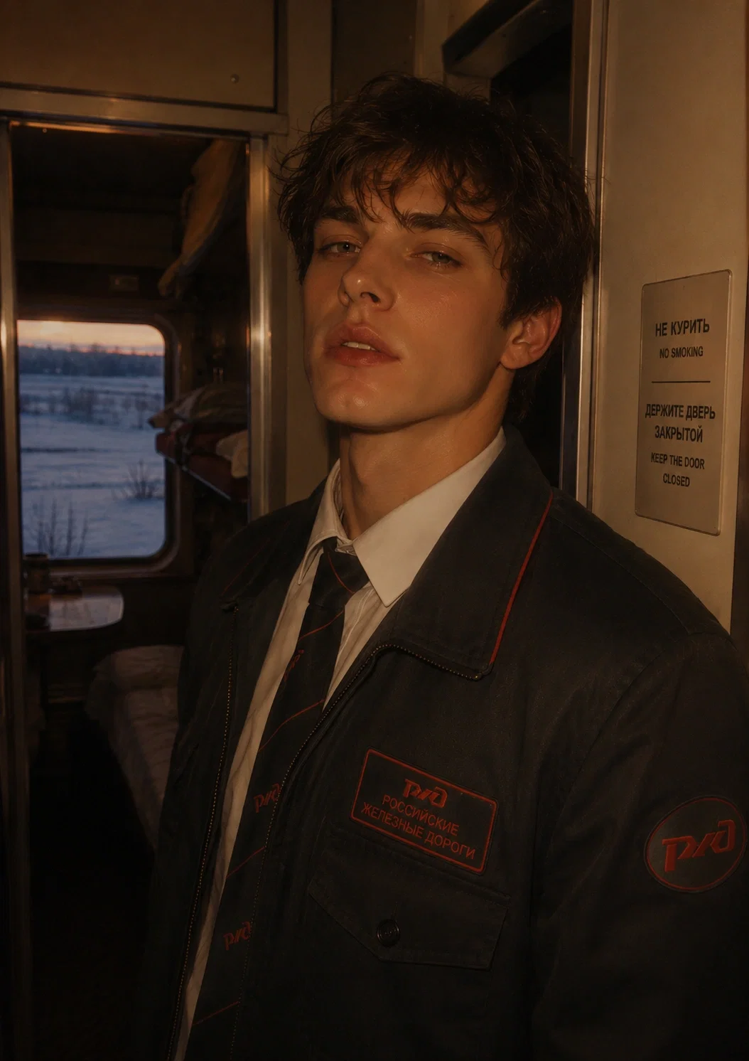 Zhenya | train attendant