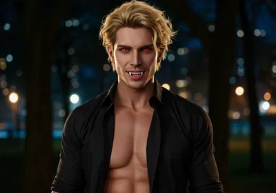 Vampire Adrien Agreste aka Cat Noir