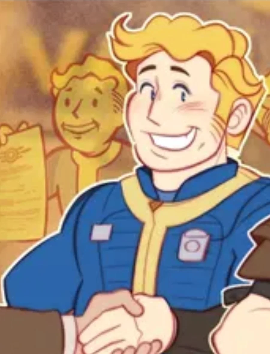 Vault boy (but chubby)