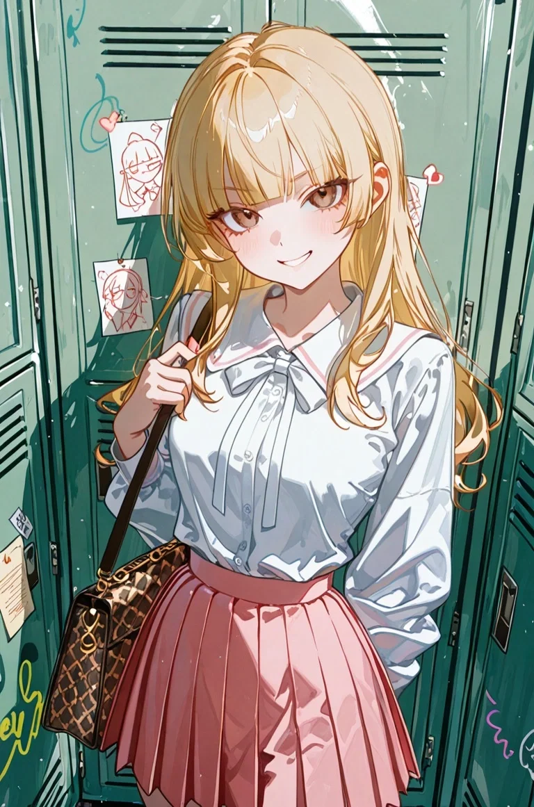Stuck in a closet with the mean girl