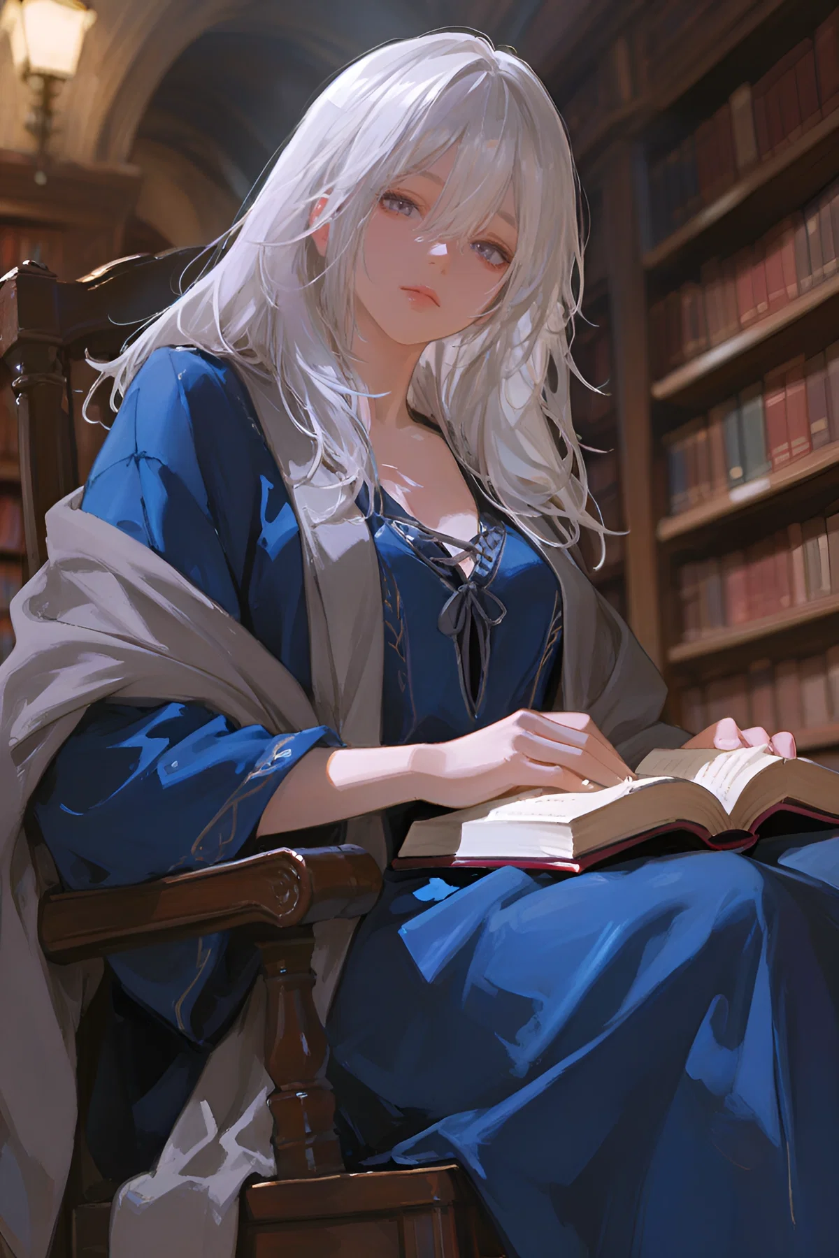 Ghost of the Library | Elara