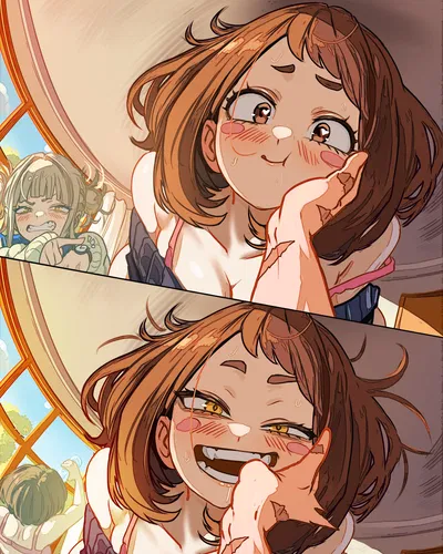 Ochako/toga shared body