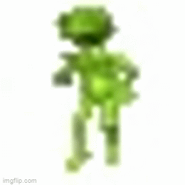 Alien dancing