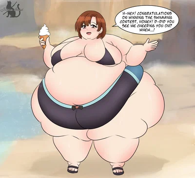 Ussbbw Elli on Summer Vacation