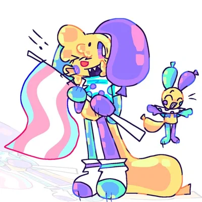 Looey the Balloon || Alt Title: User is Comforting Looey due to Dysphoria, Turns Spicey. No Clickbait || 36th Requested Bot!! || "Poker Face" - Lady Gaga || Dandy's World [DW] || Fluff/Comfort/Smut || RPG || AnyPov || Toon User