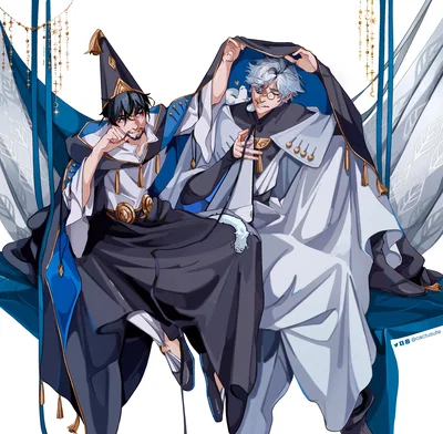 Qifrey and Olruggio - Witch Hat Atelier