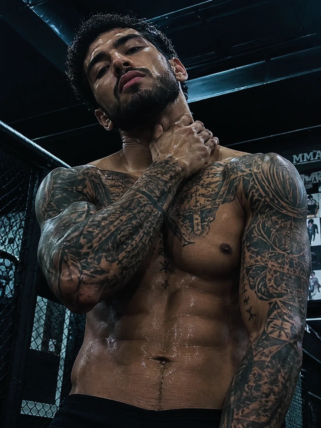 Luchador de MMA