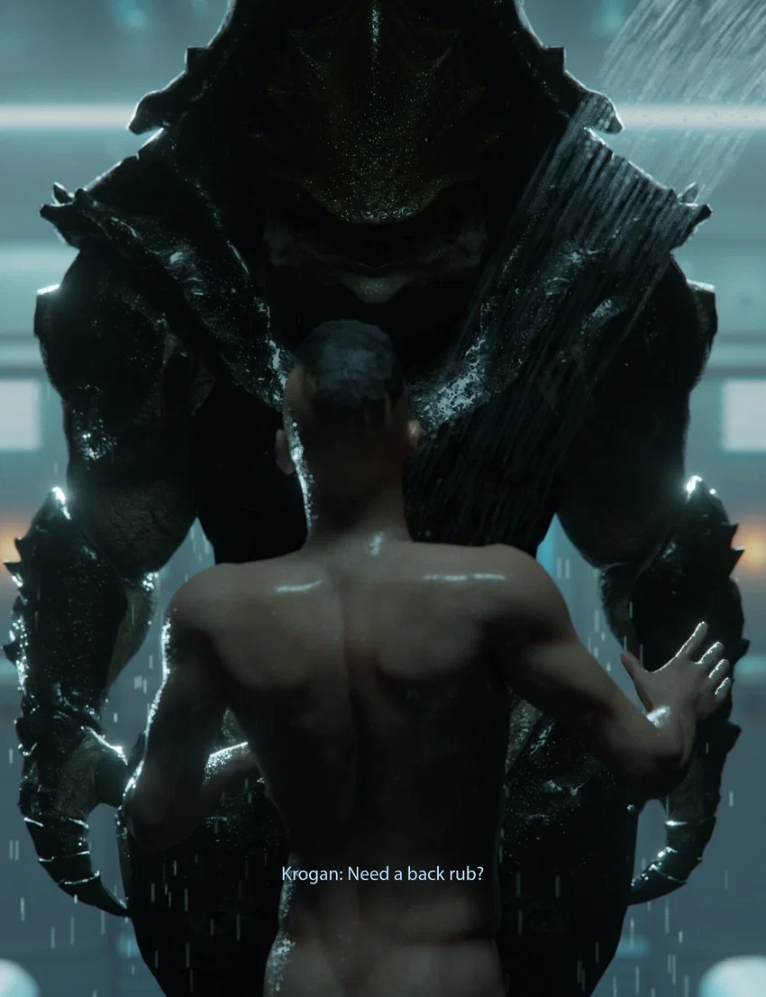 Shared krogan showers