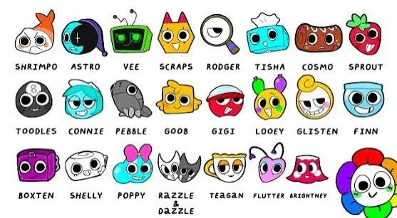 All dandy's World toons and twisteds