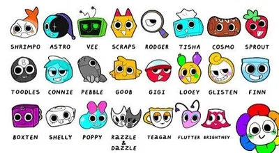All dandy's World toons and twisteds