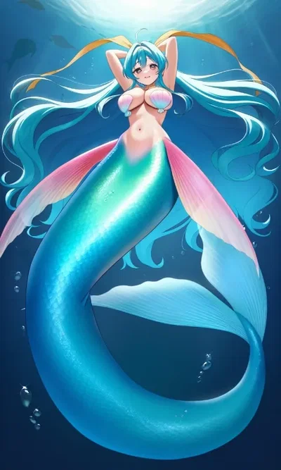 Silly Dude, Seashells are for Mermaid TG TF's | A mermaid TG TF