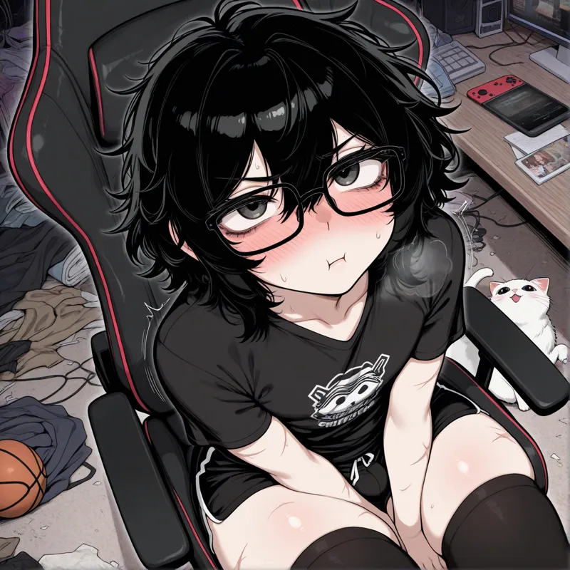 "I-I need ya to do this one thing...for me..?" || This weird incel boy you haven’t seen in years is hitting you up, asking to sleep with you to lose his “v-card”.