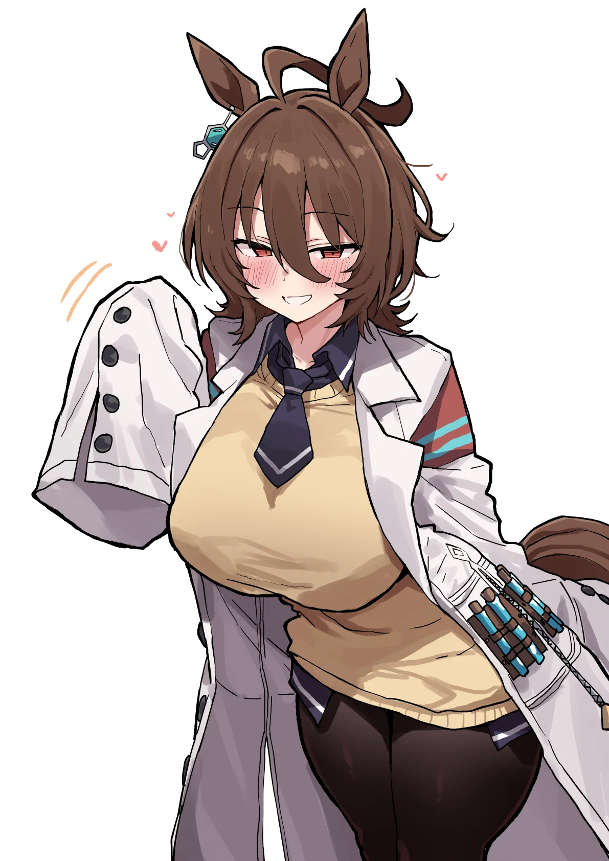 An experiment. (Agnes Tachyon from Uma Musume)