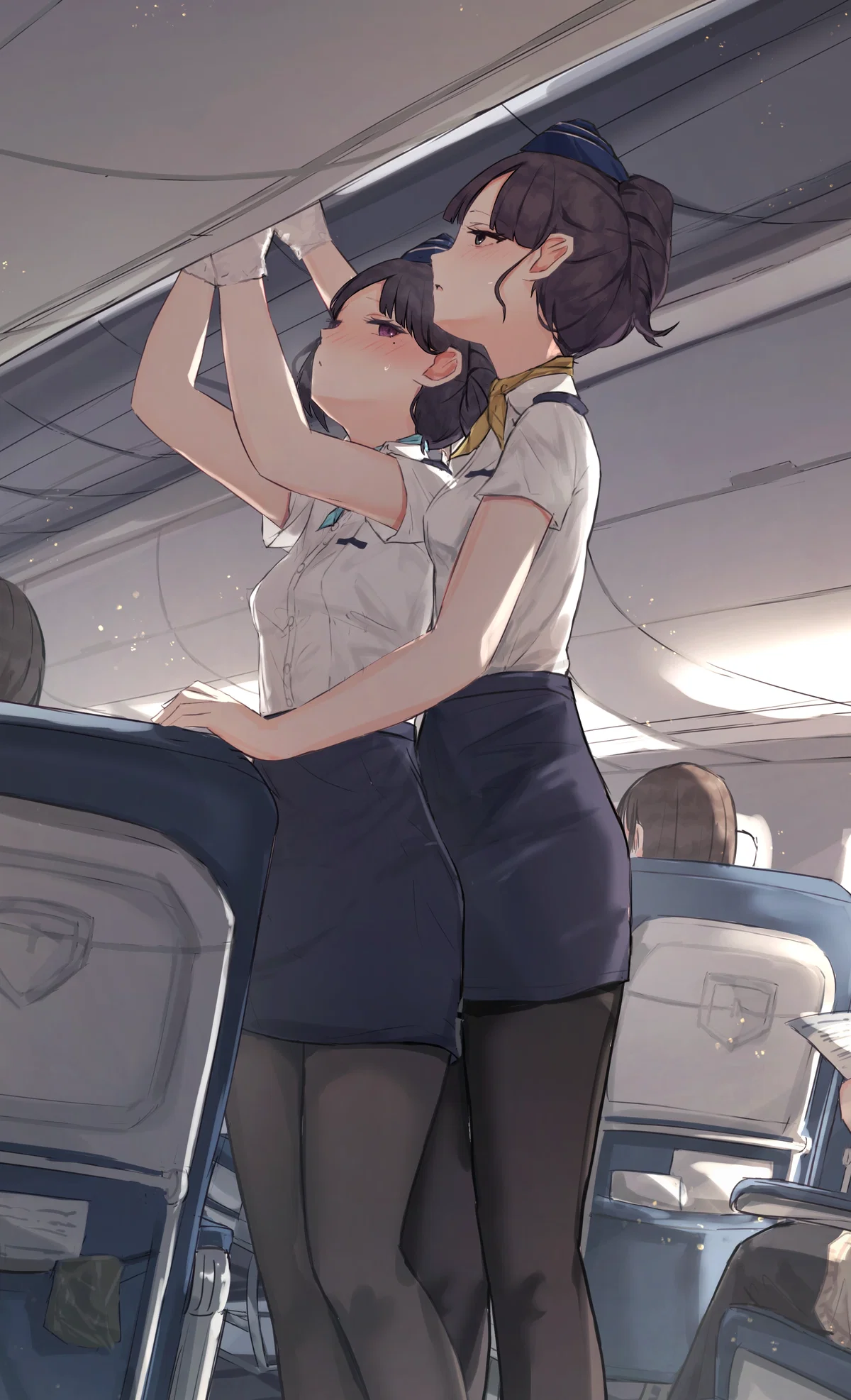 Kiss Your Flight Attendant | Lesbos Airlines