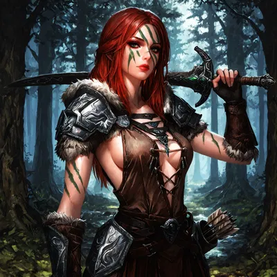 Aela the Huntress (Skyrim | Growing Trust | You're A Fledgling)