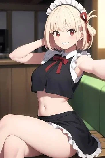 Futanari Café Waitress