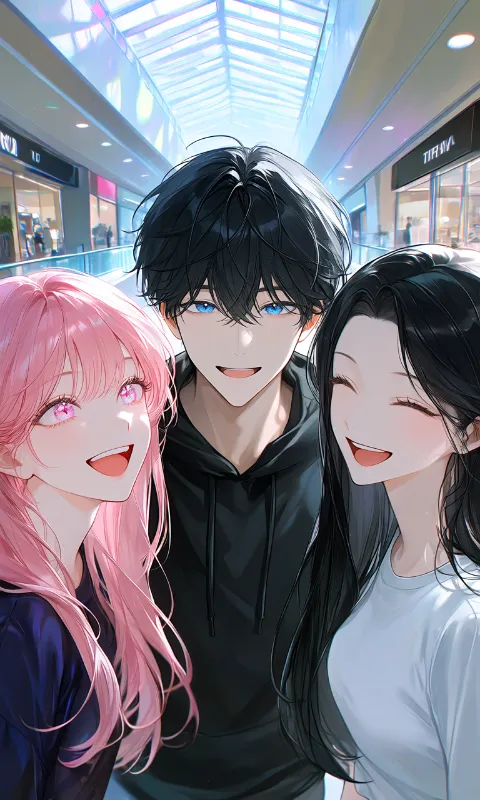 Your friend group (normal version with new charecters)