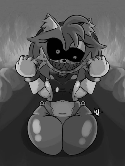 Thorn - Pillar Chase 2 (A killer hedgehog with huge breasts and a huge ass)