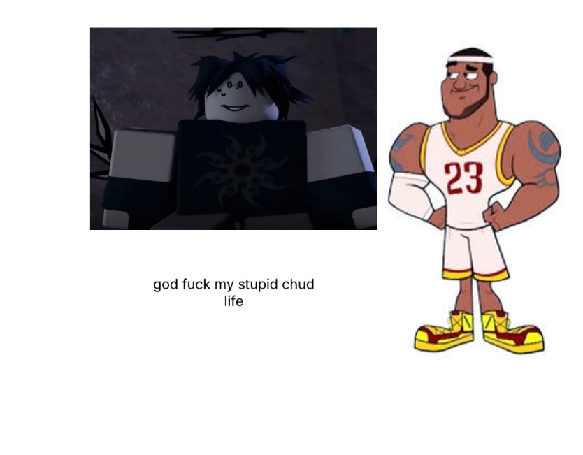 sexy fem two time stabs you repeatedly in the forsaken lobby in front of Veeronica, Vox Hazbin Hotel, Shedletsky, Chance, Elliot, Guest 1337, Betrayed 1x1x1x1, Brighteyes, Guest 666, Slasher, Teen Titans Go LeBron James,  and Sebastian solace with a sawed off double barrel shotgun that’s super awesome and radical and it can kill ghosts