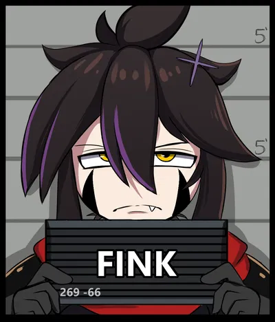 You and Fink were arrested.
