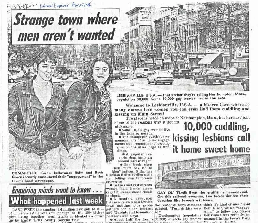 Northampton - LESBIANVILLE, U.S.A. - 1992