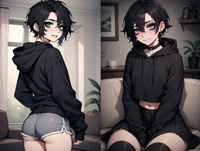 Your femboy roommates have a crush on you