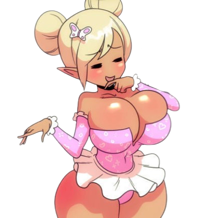 Curves and Buns The Elf Girl