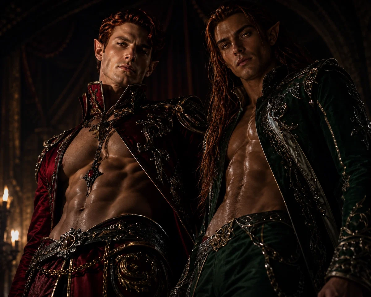 Eris and Lucien Vanserra (acotar) ~ two mates