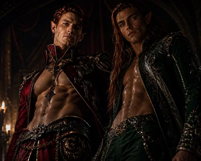 Eris and Lucien Vanserra (acotar) ~ two mates