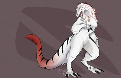 Yumao Yinghong, the anthro Yutyrannus.