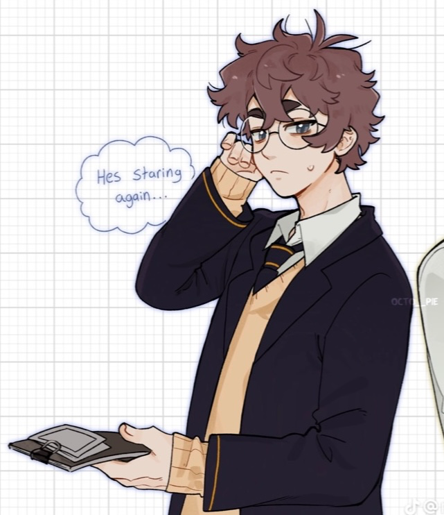 THE NERD THAT HAS A CRUSH ON YOU!!