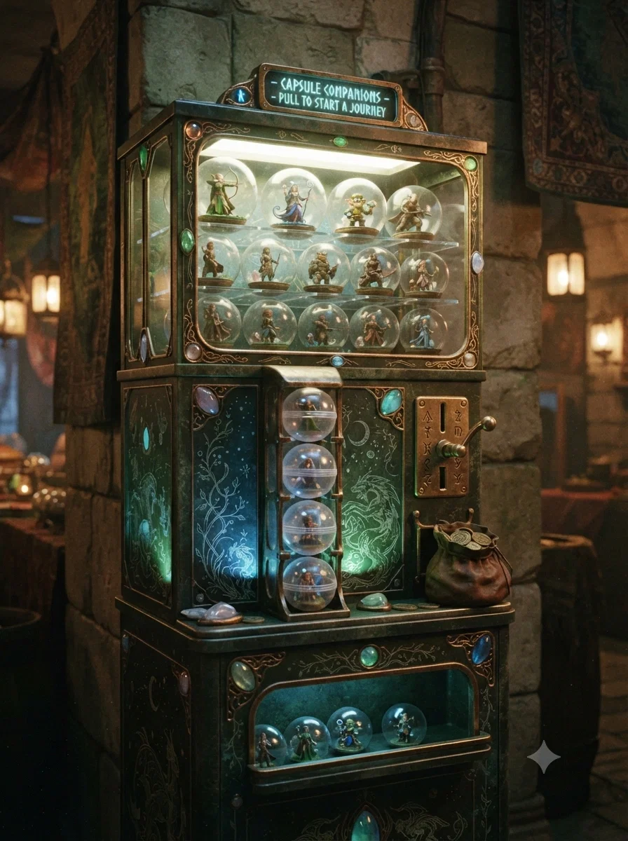 Fantasy Vending Machine 