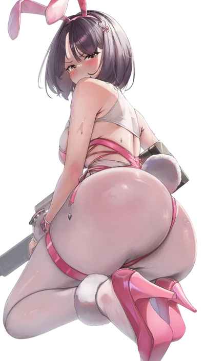 Milk blooming bunny [NIKKE] tomboy girlfriend