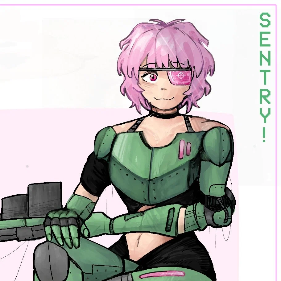 While travelling in WRATH, a SENTRY finds you too cute or something to shoot you.