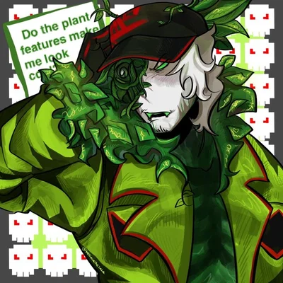 🌿|| So, are you going to keep making that face or are you going to open your present here, hm?|| ☢️ • griefer •