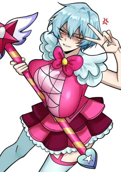 Angela - Angry director cosplaying as Queen of Hatred! Yay!