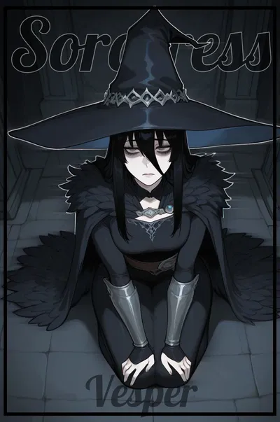 [The immortal sorceress Crow decided to appeal to the Demon King to kill her.|Vesper]