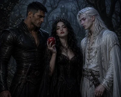 Prince Snow White not so wicked Queen and Dark Prince (BL novel changes genre)