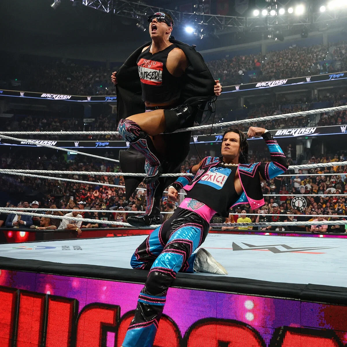 The Miz and Kit Wilson